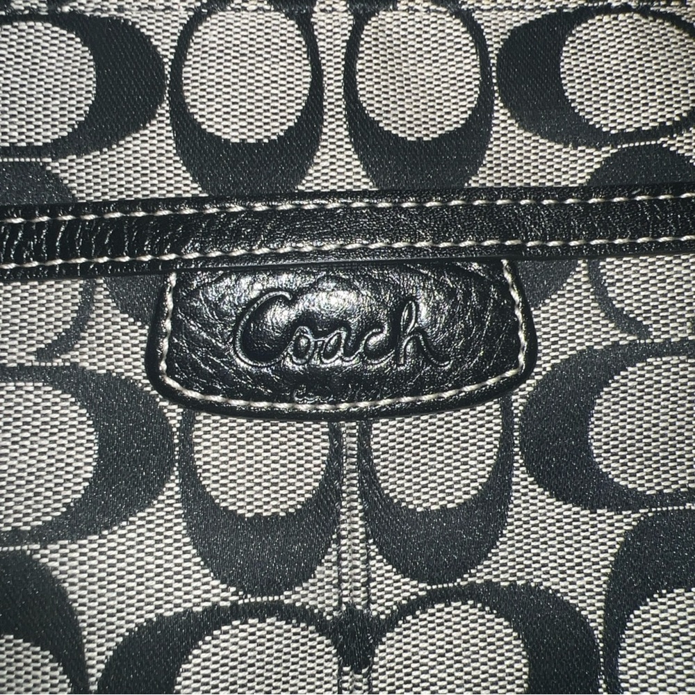 Coach Black and Gray Crossbody Bag - Picture 2 of 9